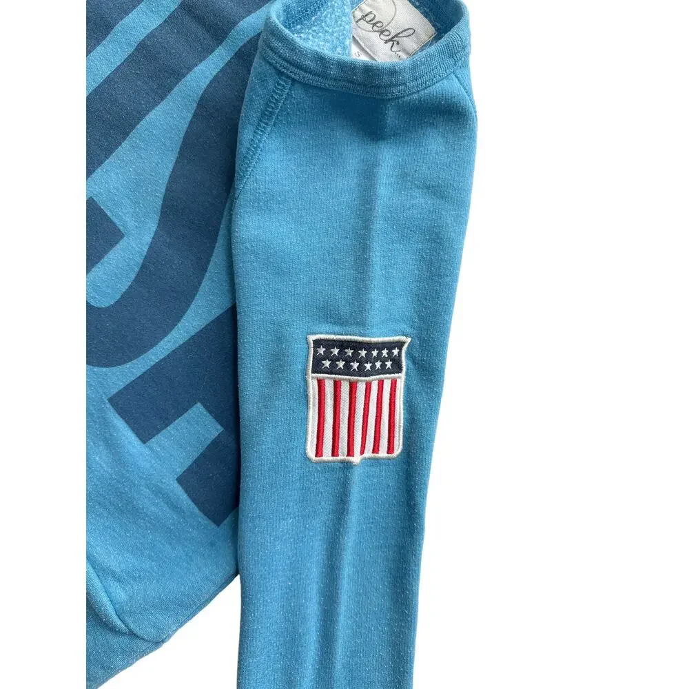 Peek USA Pullover Crew Sweatshirt Size 4/5